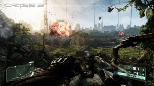 Crysis-3-Explosions-Beneath-the-Liberty-Dome
